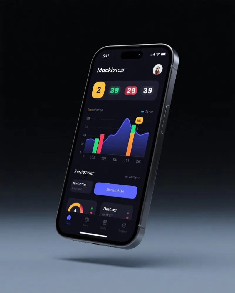 牛彩网 APP 界面展示